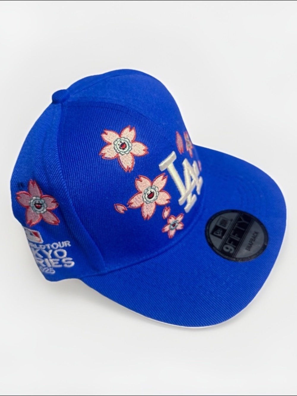 New Era 2025 Tokyo Series x Takashi Murakami LA Dodgers Floral Snapback Hat NWT - Picture 3 of 10